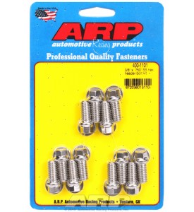 ARP Hardware - 3/8 x .750 SS hex header bolt kit