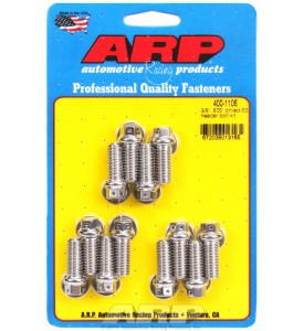 ARP Hardware - 3/8 x .875 drilled SS header bolt kit