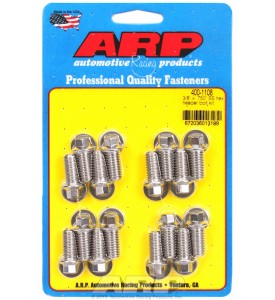 ARP Hardware - 3/8 x .750 SS hex header bolt kit