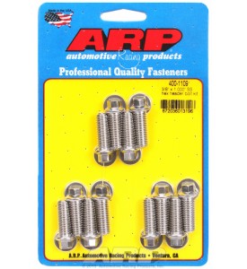 ARP Hardware - 3/8 x 1.000 SS hex header bolt kit