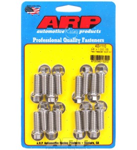 ARP Hardware - 3/8 x 1.000 SS hex header bolt kit