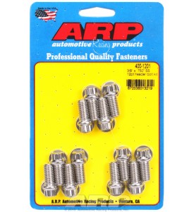 ARP Hardware - 3/8 x .750 SS 12pt header bolt kit