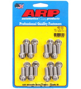 ARP Hardware - 3/8 x .750 SS 12pt header bolt kit
