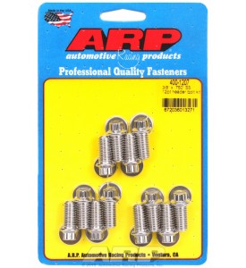 ARP Hardware - 3/8 x .750 SS 12pt header bolt kit