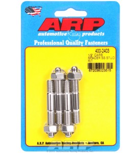 ARP Hardware - 1/2" Spacer SS carburetor stud kit