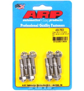 ARP Hardware - Cast alum covers SS valve cover stud kit