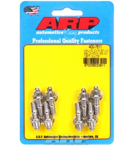 ARP Hardware - SB Chevy stamped steel covers SS 12 pt valve cover stud kit