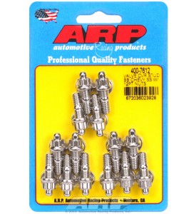 ARP Hardware - BB Chevy stamped steel covers SS 12 pt valve cover stud kit
