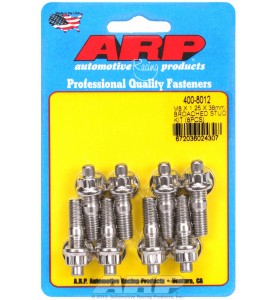 ARP Hardware - M8 X 1.25 X 38mm broached stud kit - 8pcs