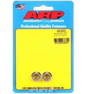 ARP Hardware - 3/8-24 SS 12pt nut kit