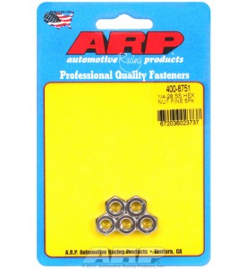 ARP Hardware - 1/4-28 SS fine hex nut kit 