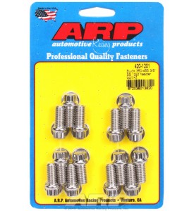 ARP Hardware - Buick 350-455 3/8" SS 12pt header bolt kit