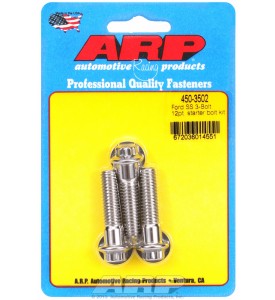 ARP Hardware - Ford SS 3-bolt 12pt starter bolt kit
