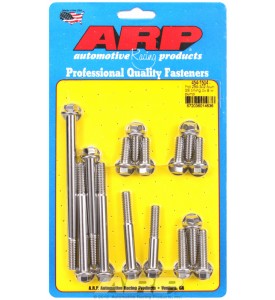 ARP Hardware - Ford 289-302 alum SS tim cover & water pump kit