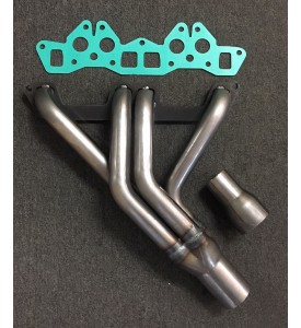 Z Car and 510 Headers: 510 Shorty Header for use with L20 or other tall blocks with collector and manifold gasket