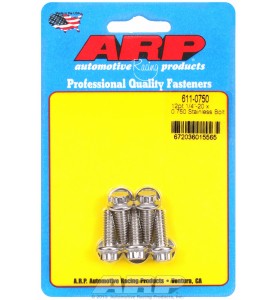 ARP Hardware - 1/4-20 x 0.750 12pt SS bolts