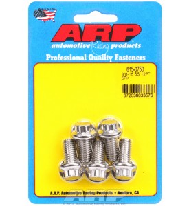 ARP Hardware - 3/8-16 x 0.750 12pt 7/16 wrenching SS bolts