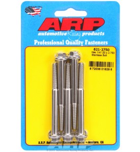 ARP Hardware - 1/4-20 x 2.750 hex SS bolts