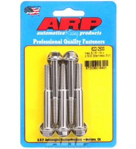 ARP Hardware - 5/16-18 x 2.500 hex SS bolts