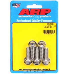 ARP Hardware - 3/8-16 x 1.000 hex SS bolts