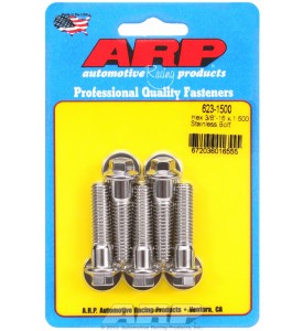 ARP Hardware - 3/8-16 x 1.500 hex SS bolts