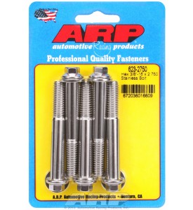 ARP Hardware - 3/8-16 x 2.750 hex SS bolts