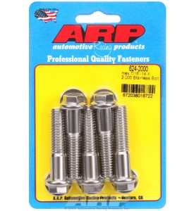 ARP Hardware - 7/16-14 X 2.000 hex 1/2 wrenching SS bolts
