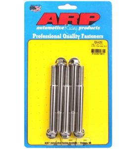ARP Hardware - 7/16-14 X 4.250 hex 1/2 wrenching SS bolts