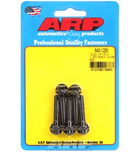 ARP Hardware - 1/4-20 x 1.250 12pt black oxide bolts