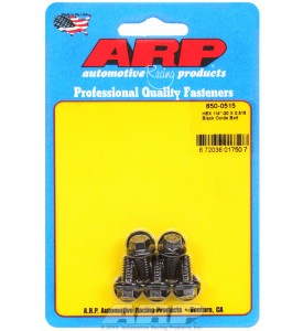 ARP Hardware - 1/4-20 X 0.515 hex black oxide bolts