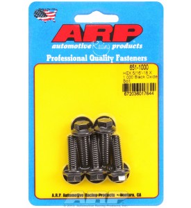 ARP Hardware - 5/16-18 X 1.000 hex black oxide bolts