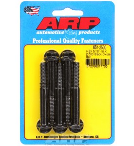 ARP Hardware - 5/16-18 X 2.500 hex black oxide bolts