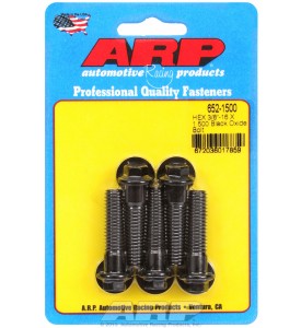 ARP Hardware - 3/8-16 X 1.500 hex black oxide bolts