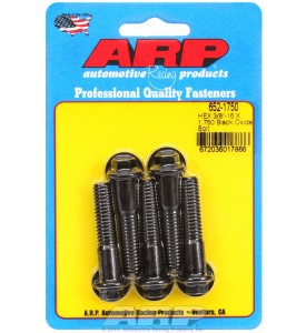 ARP Hardware - 3/8-16 X 1.750 hex black oxide bolts