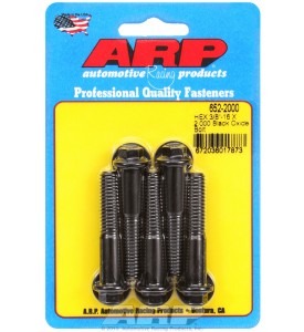 ARP Hardware - 3/8-16 X 2.000 hex black oxide bolts