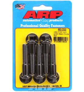 ARP Hardware - 7/16-14 X 2.000 hex black oxide bolts