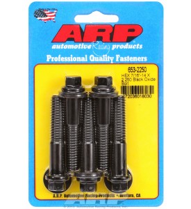 ARP Hardware - 7/16-14 X 2.250 hex black oxide bolts
