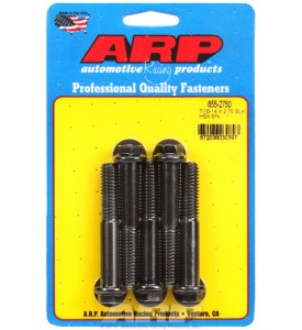 ARP Hardware - 7/16-14 X 2.750 hex 1/2 wrenching black oxide bolts