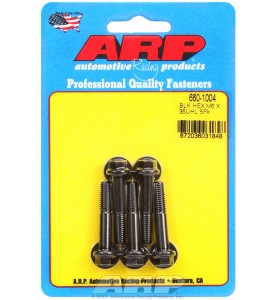 ARP Hardware - M6 x 1.00 x 35 hex black oxide bolts