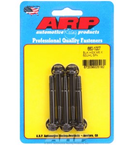 ARP Hardware - M6 x 1.00 x 50 hex black oxide bolts