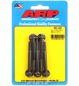 ARP Hardware - M6 x 1.00 x 55 hex black oxide bolts