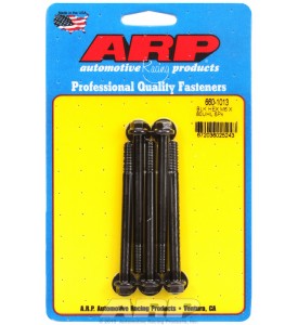 ARP Hardware - M6 x 1.00 x 80 hex black oxide bolts