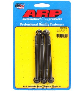 ARP Hardware - M6 x 1.00 x 90  hex black oxide bolts