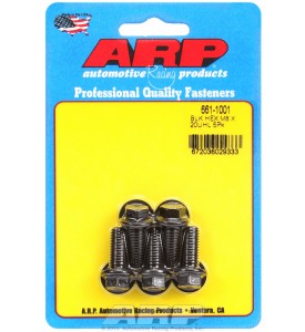 ARP Hardware - M8 x 1.25 x 20 hex black oxide bolts
