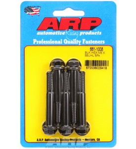 ARP Hardware - M8 x 1.25 x 55 hex black oxide bolts