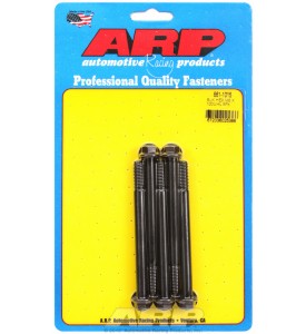 ARP Hardware - M8 x 1.25 x 100 hex black oxide bolts