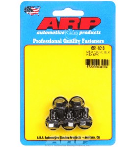 ARP Hardware - M8 x 1.25 x 12  hex black oxide bolts