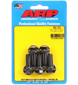 ARP Hardware - M10 x 1.50 x 25 hex black oxide bolts