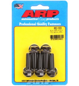 ARP Hardware - M10 x 1.50 x 30 hex black oxide bolts