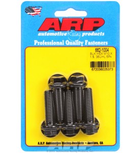 ARP Hardware - M10 x 1.50 x 35 hex black oxide bolts